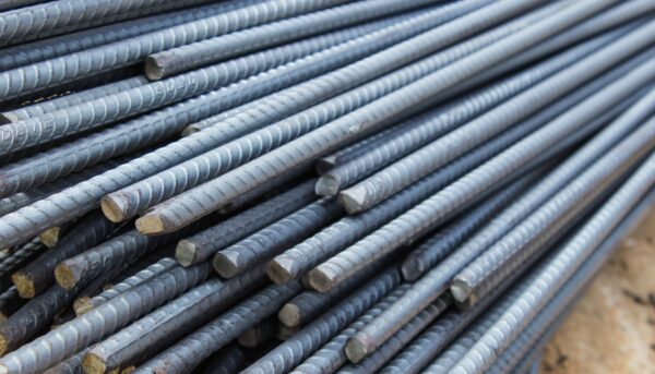 Barre d'armature en acier